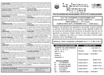 journal hippique pmub journal hippique pmub